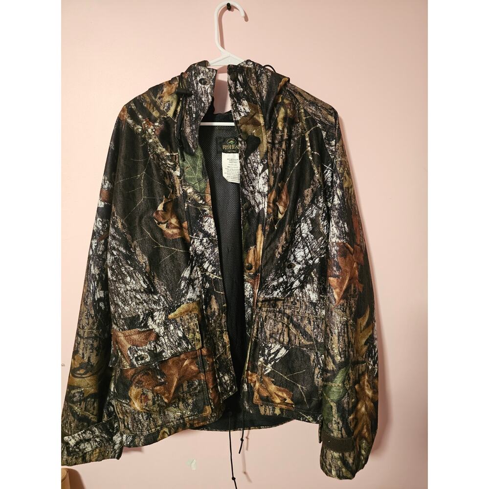 RedHead Jacket Men's Medium Camo Brown Hunting Outdoor Waterproof Windproof Gear - Picture 1 of 3